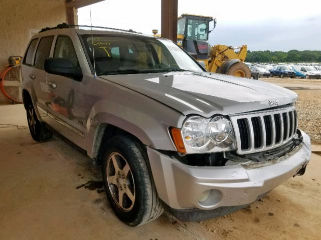 1J4GS48K96C317556 - 2006 JEEP GRAND CHER SILVER photo 1