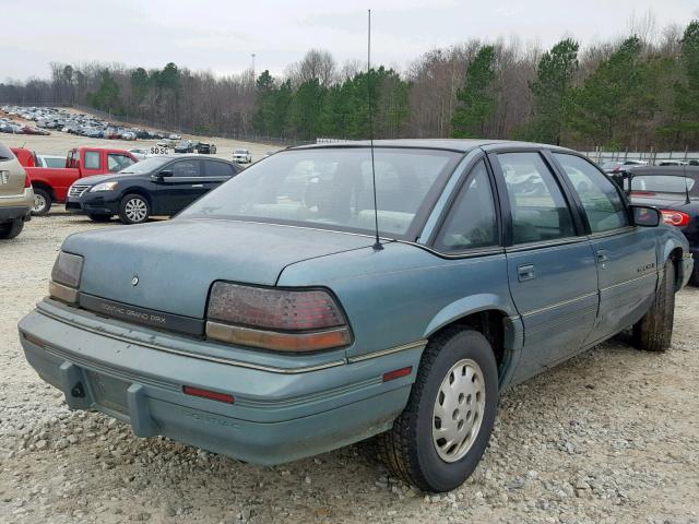 1G2WH54T4PF286483 - 1993 PONTIAC GRAND PRIX Կանաչ լուսանկար 4