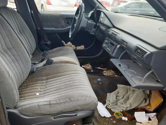 1G2WH54T4PF286483 - 1993 PONTIAC GRAND PRIX Կանաչ լուսանկար 5