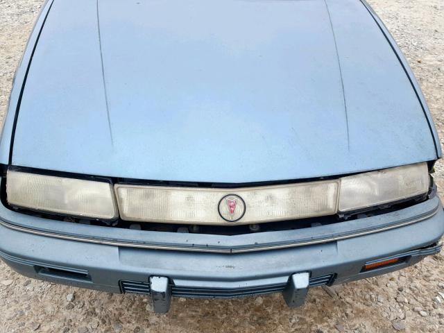1G2WH54T4PF286483 - 1993 PONTIAC GRAND PRIX Կանաչ լուսանկար 7