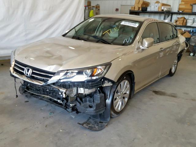 1HGCR2F83FA060550 - 2015 HONDA ACCORD EXL GOLD photo 2