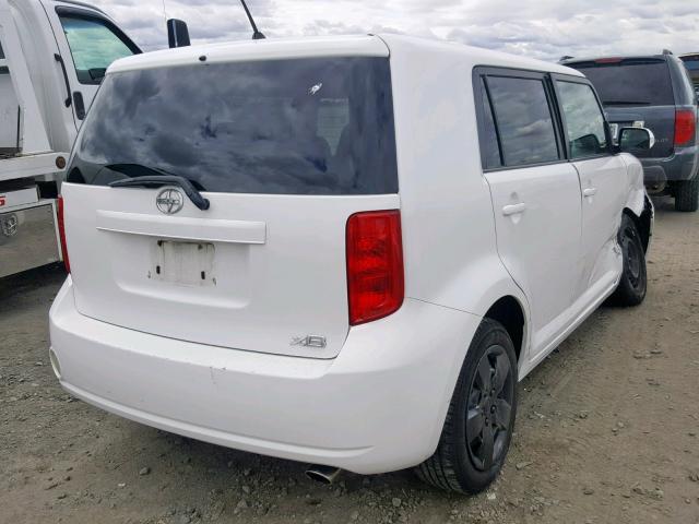 JTLKE50E991086827 - 2009 TOYOTA SCION XB 白色 照片 4