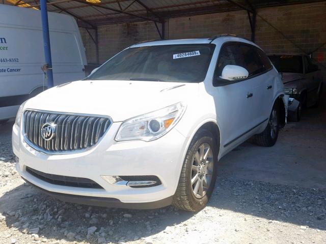 5GAKRBKDXGJ196349 - 2016 BUICK ENCLAVE WHITE photo 2