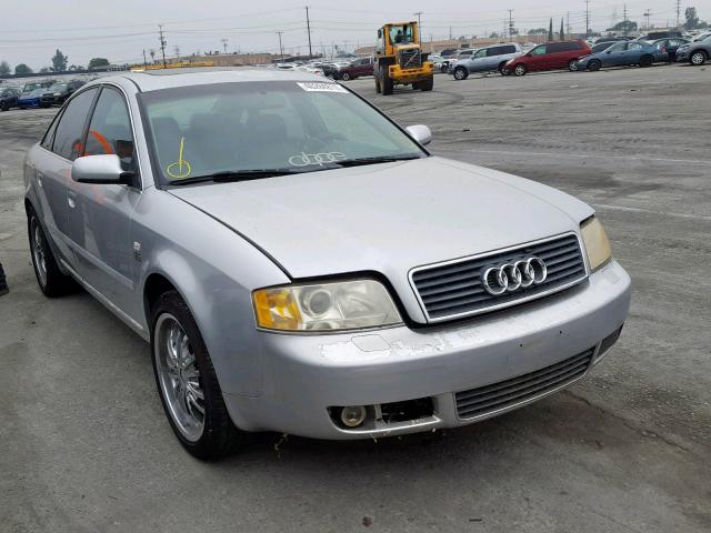 WAUJT64B32N145563 - 2002 AUDI A6 3 GRAY photo 1