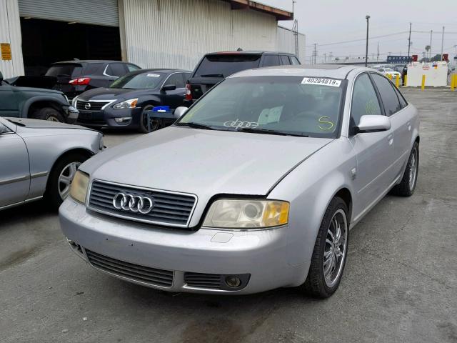 WAUJT64B32N145563 - 2002 AUDI A6 3 GRAY photo 2