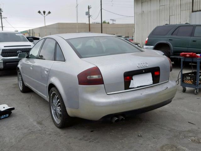 WAUJT64B32N145563 - 2002 AUDI A6 3 GRAY photo 3