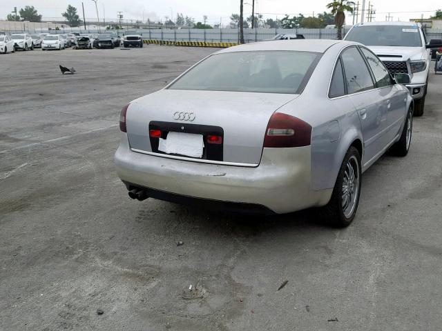 WAUJT64B32N145563 - 2002 AUDI A6 3 GRAY photo 4