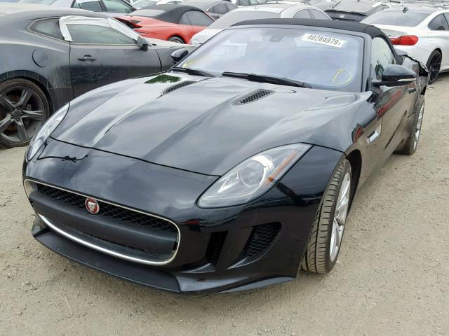 SAJWA6ET6H8K43923 - 2017 JAGUAR F-TYPE BLACK photo 2