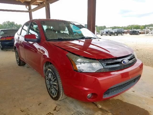 1FAHP3GNXBW168381 - 2011 FORD FOCUS SES RED photo 1