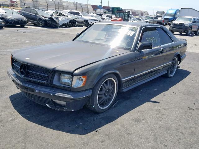 WDB1260441A002523 - 1983 MERCEDES-BENZ 500SEL BLACK photo 2