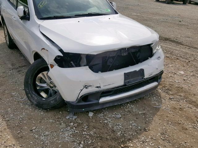 1C4SDJFT6DC698848 - 2013 DODGE DURANGO SS WHITE photo 9