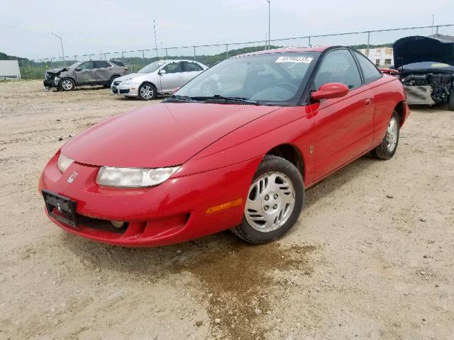 1G8ZG1271XZ163968 - 1999 SATURN SC2 RED photo 2