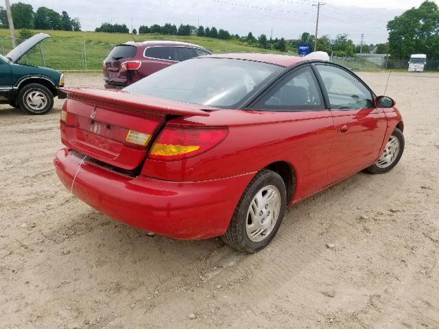 1G8ZG1271XZ163968 - 1999 SATURN SC2 RED photo 4