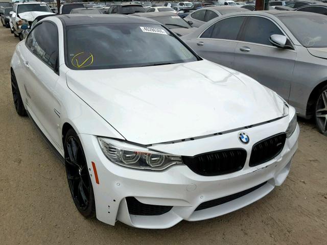 WBS3R9C52FK332168 - 2015 BMW M4 WHITE photo 1