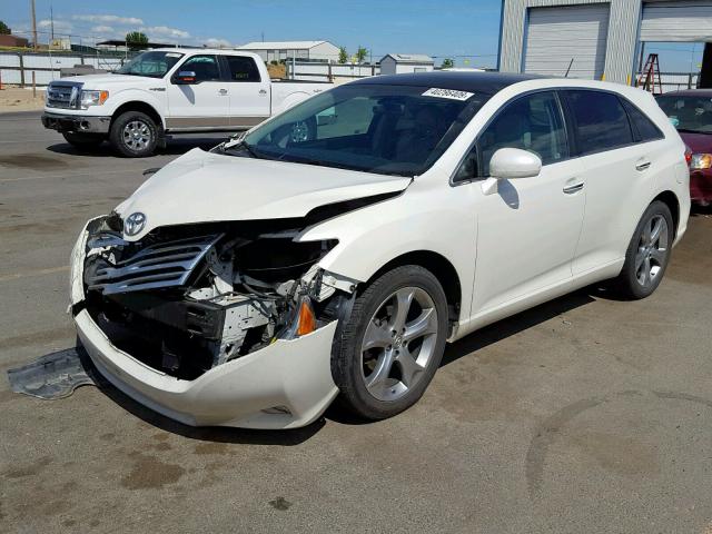 4T3BK11A09U009046 - 2009 TOYOTA VENZA WHITE photo 2