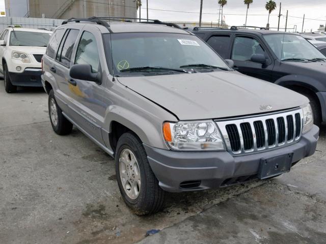 1J4GX48S31C540721 - 2001 JEEP GRAND CHER BEIGE photo 1