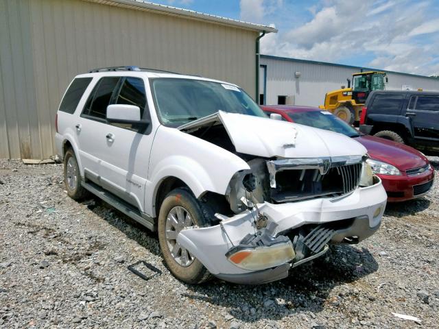 5LMFU28R74LJ06228 - 2004 LINCOLN NAVIGATOR WHITE photo 1