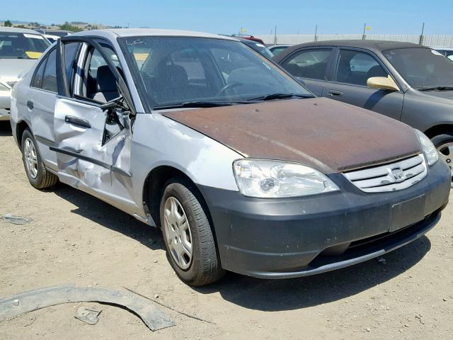 2HGES16162H558697 - 2002 HONDA CIVIC DX GRAY photo 1