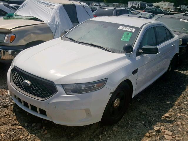 1FAHP2MK6FG121207 - 2015 FORD TAURUS POL WHITE photo 2