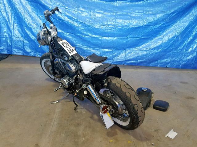 JH2RC4463YK301311 - 2000 HONDA VT750 CD2 黑色 照片 3