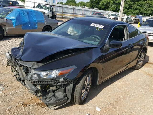 1HGCS1B83CA015978 - 2012 HONDA ACCORD EXL BLACK photo 2