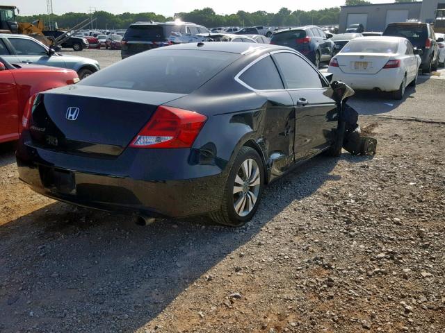 1HGCS1B83CA015978 - 2012 HONDA ACCORD EXL BLACK photo 4