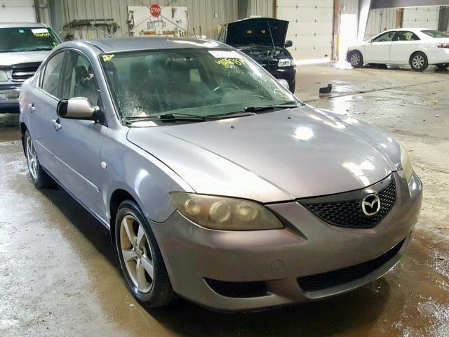 JM1BK12F151344206 - 2005 MAZDA 3 I GRAY photo 1