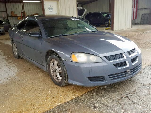 4B3AG42G45E033353 - 2005 DODGE STRATUS SX GRAY photo 1