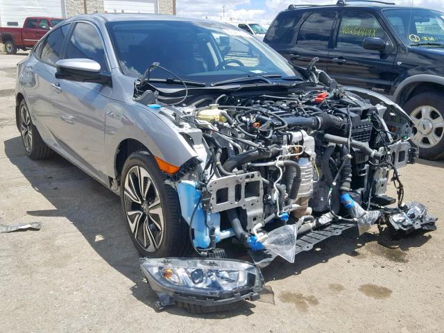 19XFC1F71GE022487 - 2016 HONDA CIVIC EXL 银色 照片 1