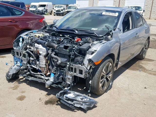 19XFC1F71GE022487 - 2016 HONDA CIVIC EXL 银色 照片 2