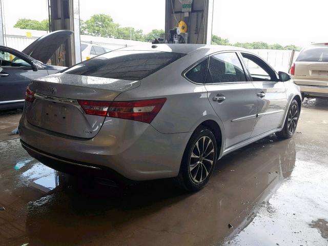 4T1BK1EB9JU285452 - 2018 TOYOTA AVALON XLE SILVER photo 4