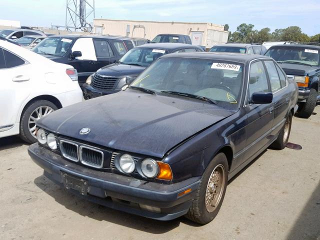 WBAHE2325RGE88685 - 1994 BMW 530 I AUTO BLUE photo 2
