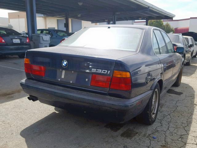 WBAHE2325RGE88685 - 1994 BMW 530 I AUTO BLUE photo 4