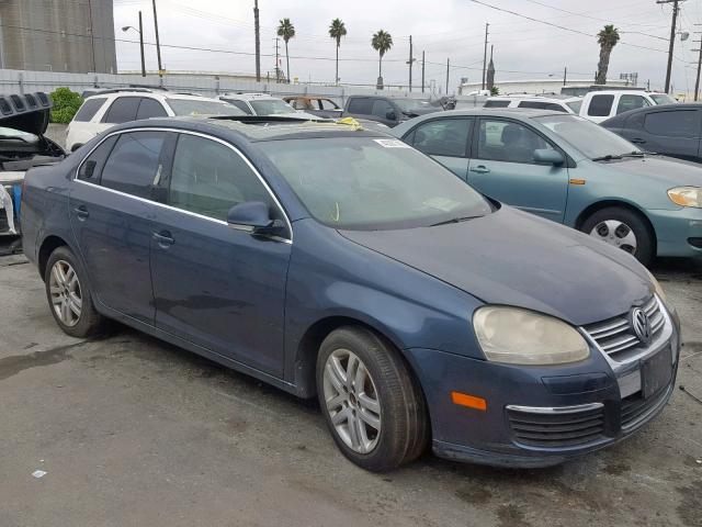 3VWDG71KX5M603741 - 2005 VOLKSWAGEN NEW JETTA BLUE photo 1