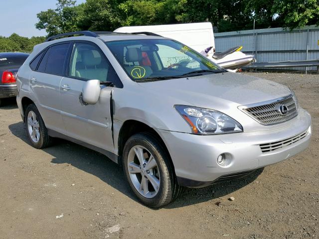 JTJGW31UX82851624 - 2008 LEXUS RX 400H SILVER photo 1