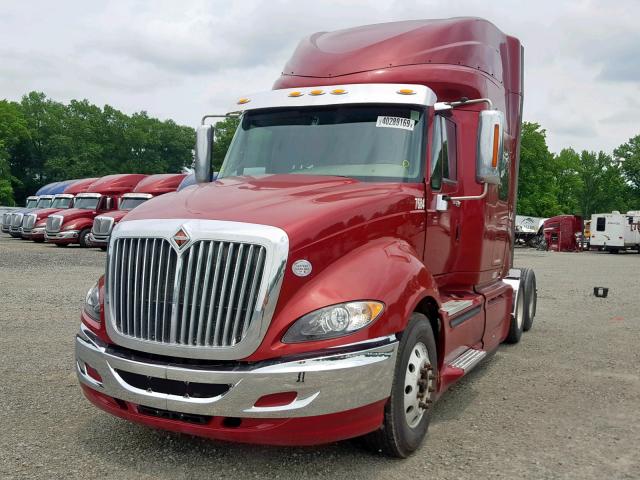 3HSCUAPR1BN365168 - 2011 INTERNATIONAL PROSTAR PR MAROON photo 2