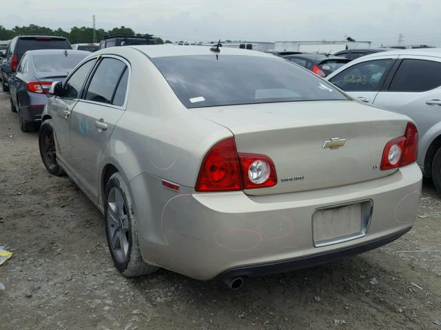 1G1ZH57B89F187642 - 2009 CHEVROLET MALIBU 1LT 米色 照片 3