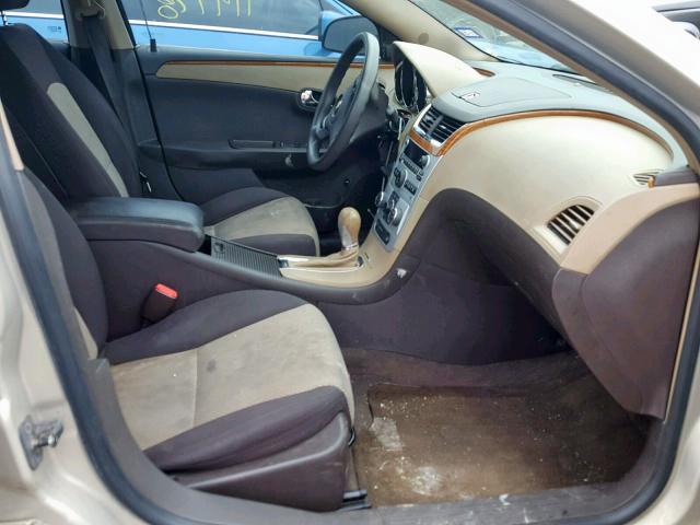 1G1ZH57B89F187642 - 2009 CHEVROLET MALIBU 1LT 米色 照片 5