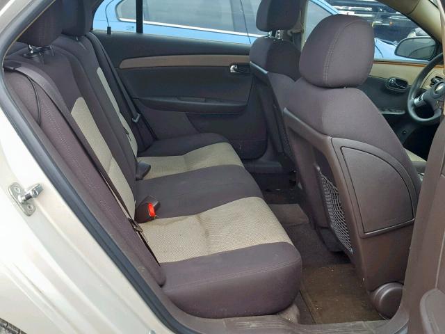 1G1ZH57B89F187642 - 2009 CHEVROLET MALIBU 1LT 米色 照片 6