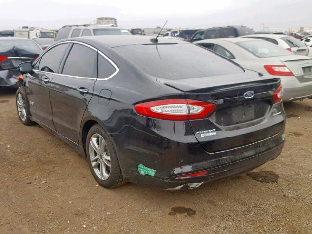 3FA6P0SUXGR187432 - 2016 FORD FUSION TIT BLACK photo 3