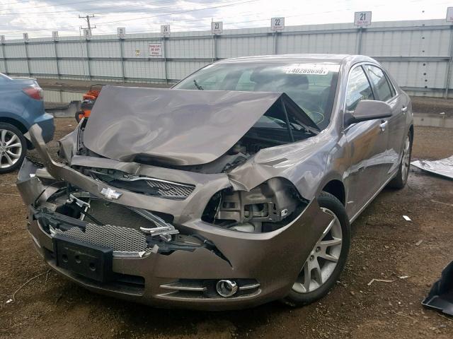 1G1ZE5E18BF265314 - 2011 CHEVROLET MALIBU LTZ ბეჟი ფოტო 2
