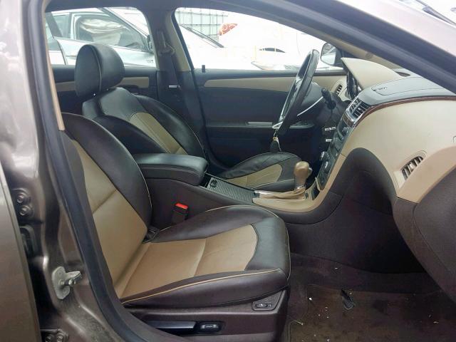 1G1ZE5E18BF265314 - 2011 CHEVROLET MALIBU LTZ ბეჟი ფოტო 5