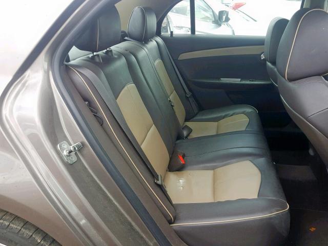 1G1ZE5E18BF265314 - 2011 CHEVROLET MALIBU LTZ ბეჟი ფოტო 6