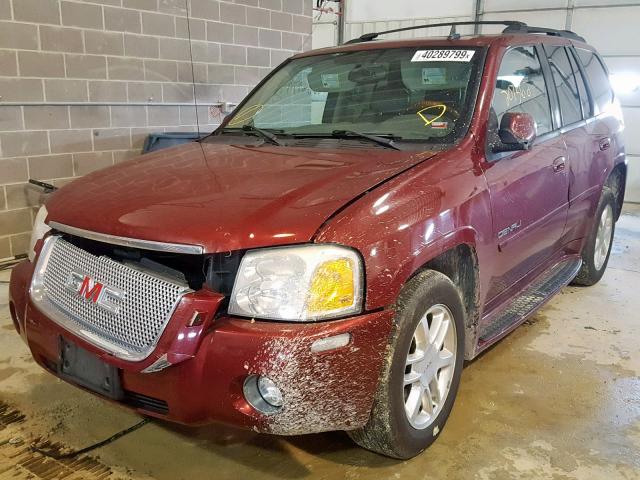 1GKET63M572251162 - 2007 GMC ENVOY DENA BURGUNDY photo 2