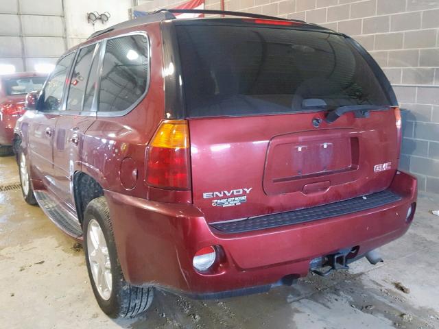 1GKET63M572251162 - 2007 GMC ENVOY DENA BURGUNDY photo 3