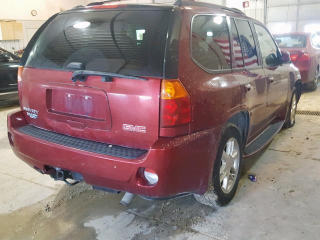 1GKET63M572251162 - 2007 GMC ENVOY DENA BURGUNDY photo 4