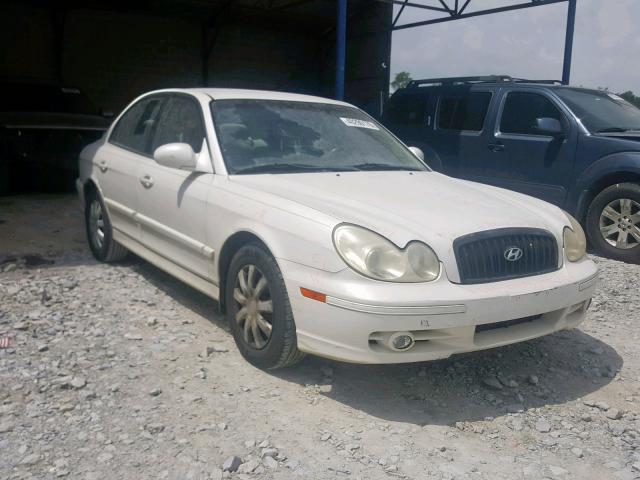 KMHWF25S84A951041 - 2004 HYUNDAI SONATA GL WHITE photo 1