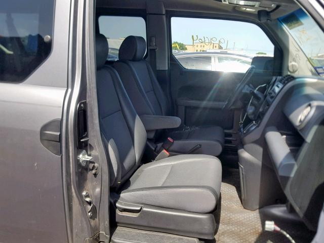 5J6YH28635L033624 - 2005 HONDA ELEMENT EX GRAY photo 5