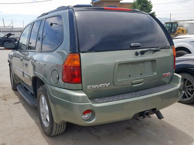 1GKDT13S932251477 - 2003 GMC ENVOY GREEN photo 3