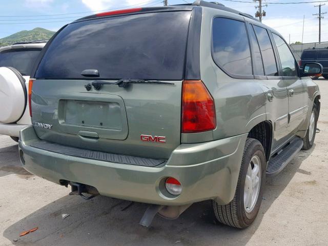 1GKDT13S932251477 - 2003 GMC ENVOY GREEN photo 4